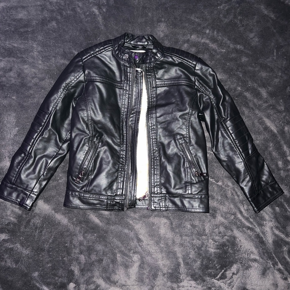 Boys leather jacket